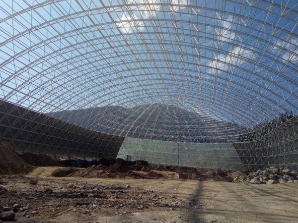 南京干煤棚网架加工案例