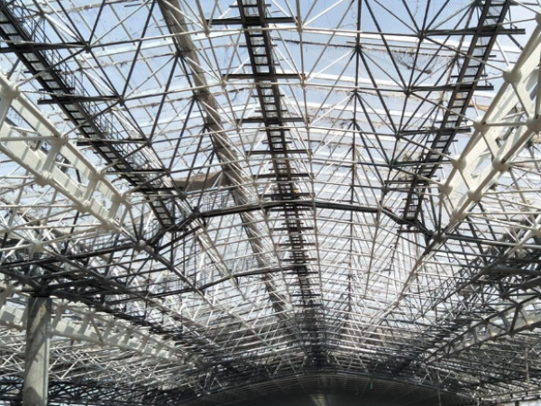 南京收费站网架