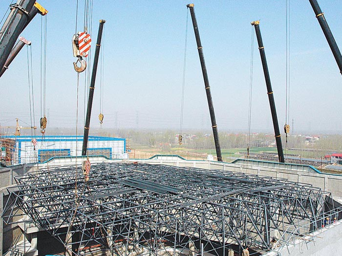 南京网架高空滑移法